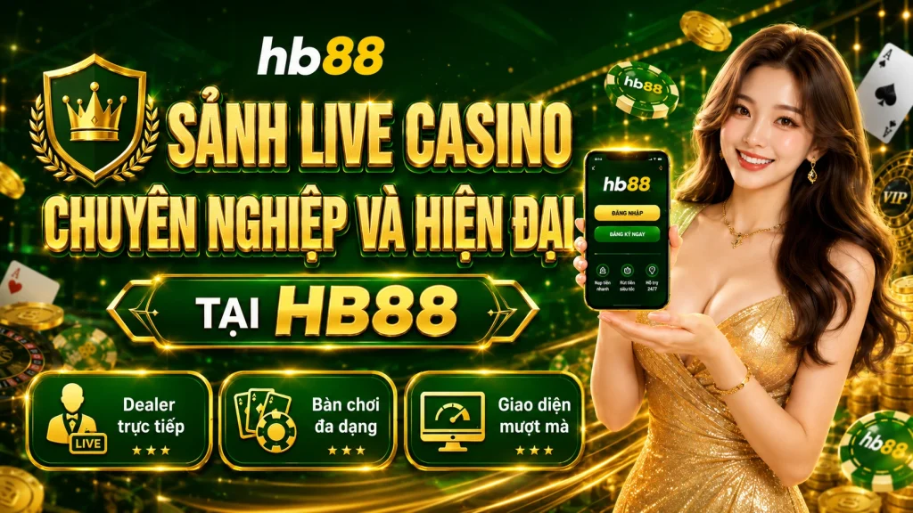 HB88 – Trang Chủ HB88 Chính Thức - Link Tải APP Nhanh 2026 4 Sảnh live casino chuyên nghiệp và hiện đại